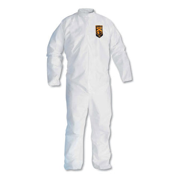KleenGuard™ A30 Breathable Particle Protection Coveralls, Large, White, 25-carton freeshipping - TVN Wholesale